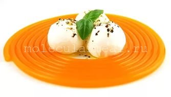 Рецепт молекулярного спагетти из апельсина